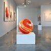 Glücksstein Orange Drop XL