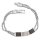 Power-Armband Silver Wing