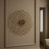 Lotus Edelstahl Antique-Gold 45 cm, zum Aufh�ngen